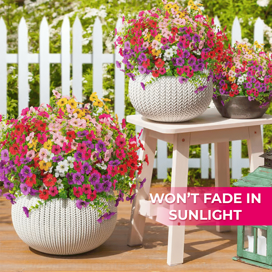 Vibrant Outdoor Flower Bundles