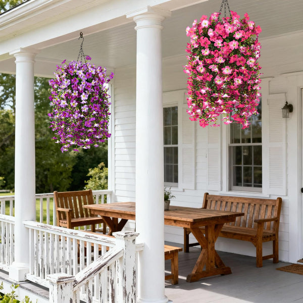 Realistic Morning Glory Garland