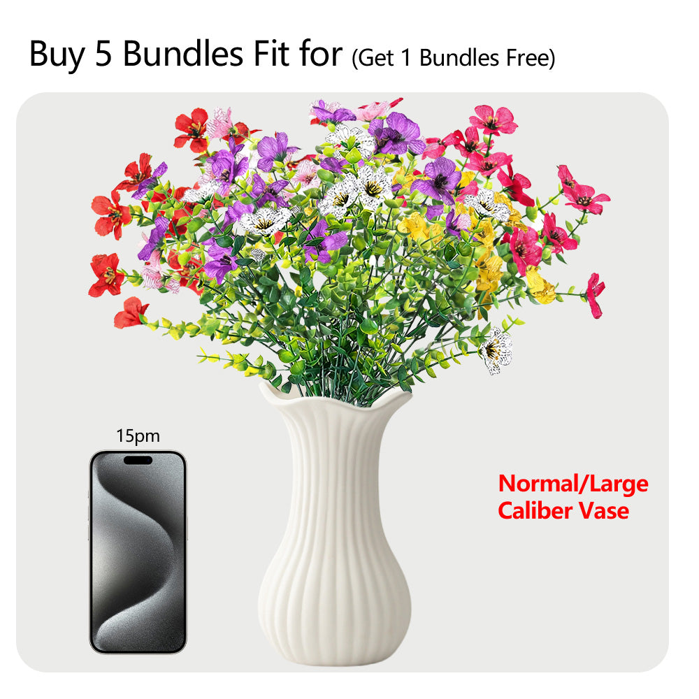 Outdoor Faux Flower Bundles