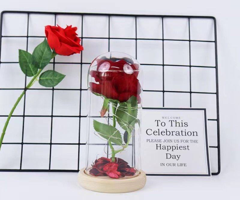 cartlygoods.com Enchanted Glitter Rose