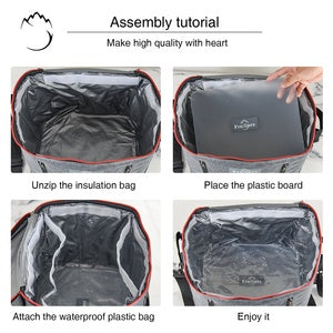 Insulated Picnic Tote with Drink Dispenser